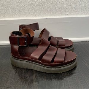Dr. Martens CLARISSA Chunky Platform Gladiator Sandals US 7